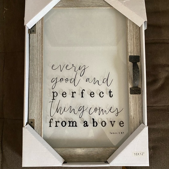 Country glass wall decor - Picture 3 of 6